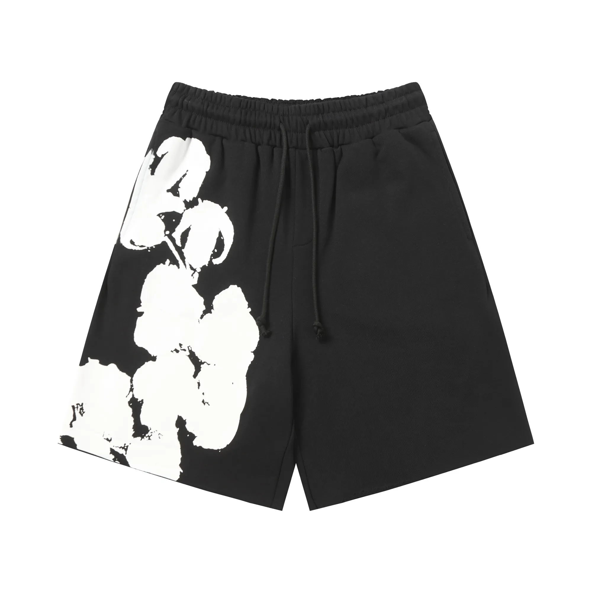 8622#DENIM TEARS Kapok European and American fashion brand high-quality shorts set Color Black Gray Purple Size S-XL